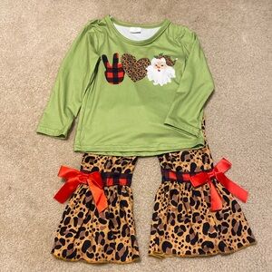 Boutique Toddlers Christmas Outfit